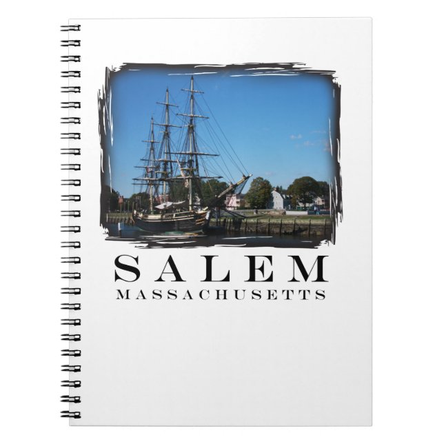 Salem Massachusetts Notizblock (Vorderseite)