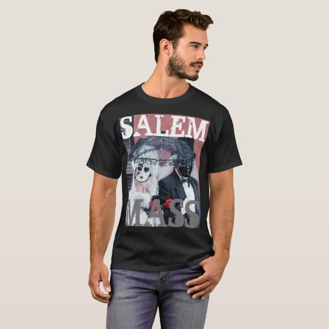 Salem Massachusetts Occult T - Shirt für Männer (Vorne ganz)