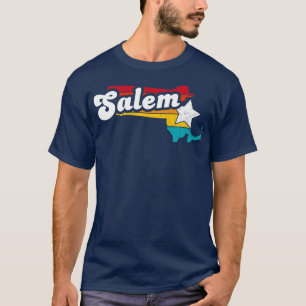 Salem Massachusetts Vintage abgenutzt Souvenir 2 T-Shirt