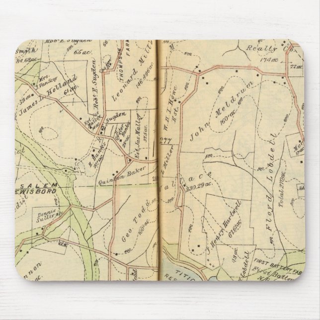 Salem, New York Mousepad (Vorne)