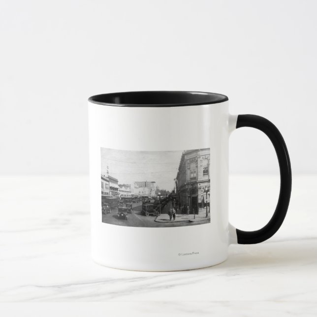 Salem, oder Stadtansicht auf Staat Street Foto Tasse (Rechts)