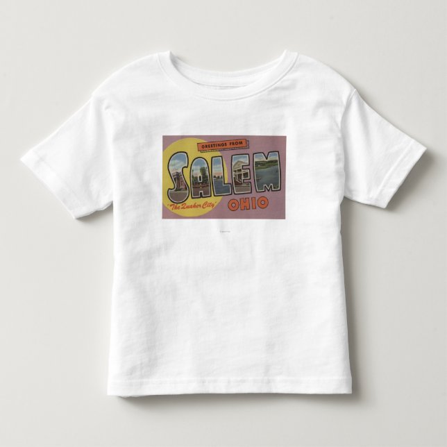Salem, Ohio (die Quäker-Stadt) Kleinkind T-shirt (Vorderseite)