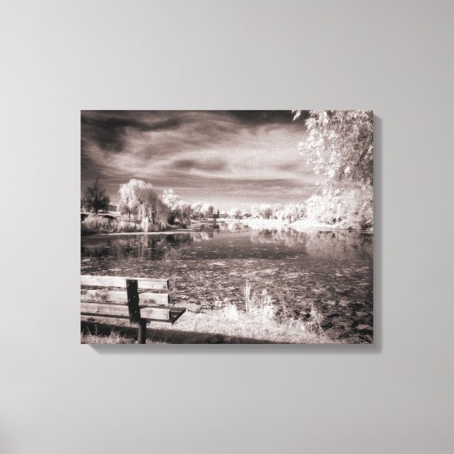 Salem Pond Leinwanddruck (Vorderseite)