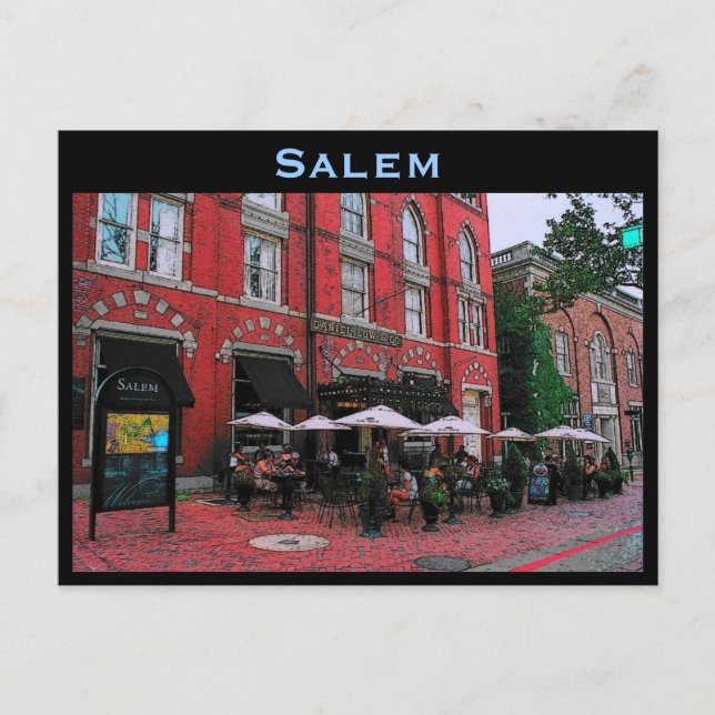 Salem Postcard Postkarte (Vorderseite)