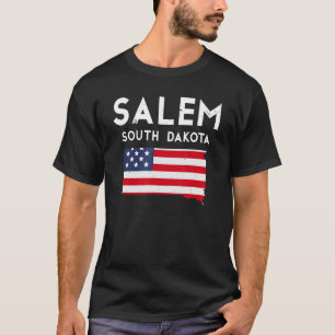 Salem South Dakota USA Staat America Travel South T-Shirt