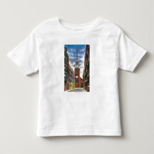 Salem-Straßen-Ansicht der alten Nordkirche Gbd Kleinkind T-shirt