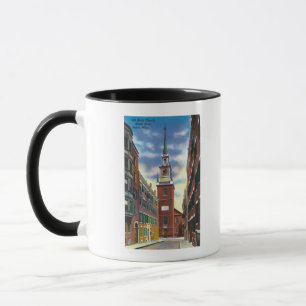 Salem-Straßen-Ansicht der alten Nordkirche Gbd Tasse