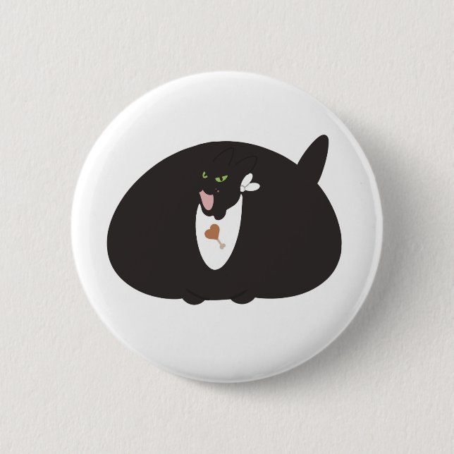 Salem the Cat Button - Chonky Charm (Vorderseite)