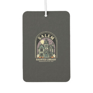 Salem Verzauberte Bibliothek Halloween Design_1 Autolufterfrischer