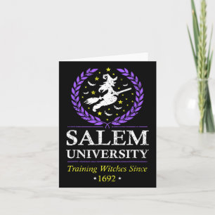 Salem Witwe Training Halloween Women Karte