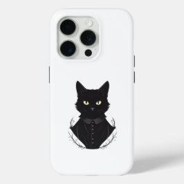 Salems verzauberte schwarze Katze Case-Mate iPhone Hülle