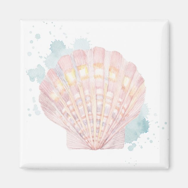 Salento Coast Muschel Magnet (Vorne)