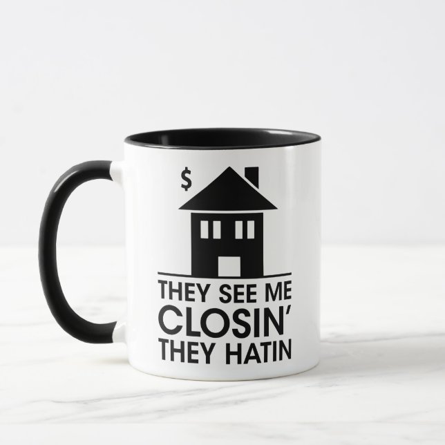 Sales Spaß, sie sehen mich schließen sie hassen, G Tasse (Links)