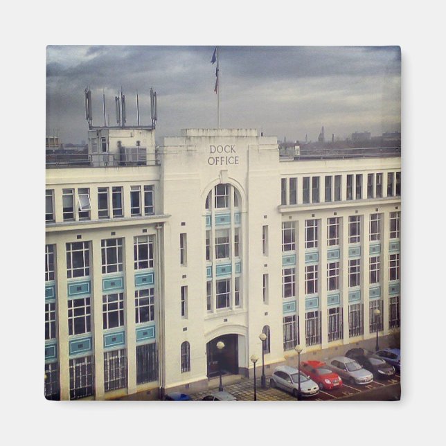 Salford Dock Office Magnet (Vorne)