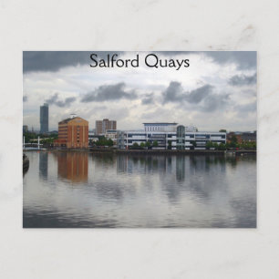 Salford Quays Postcard Postkarte