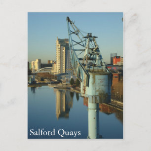 Salford Quays Postkarte
