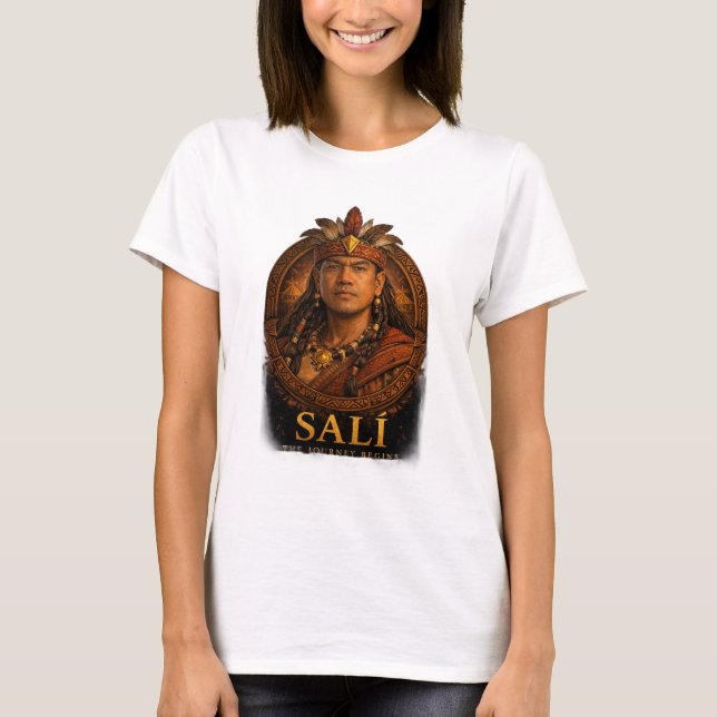 Sali- Die Reise beginnt Krieger Tshirt (Vorderseite)