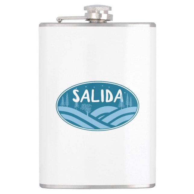Salida Colorado Außenbereich Flachmann (Vorderseite)
