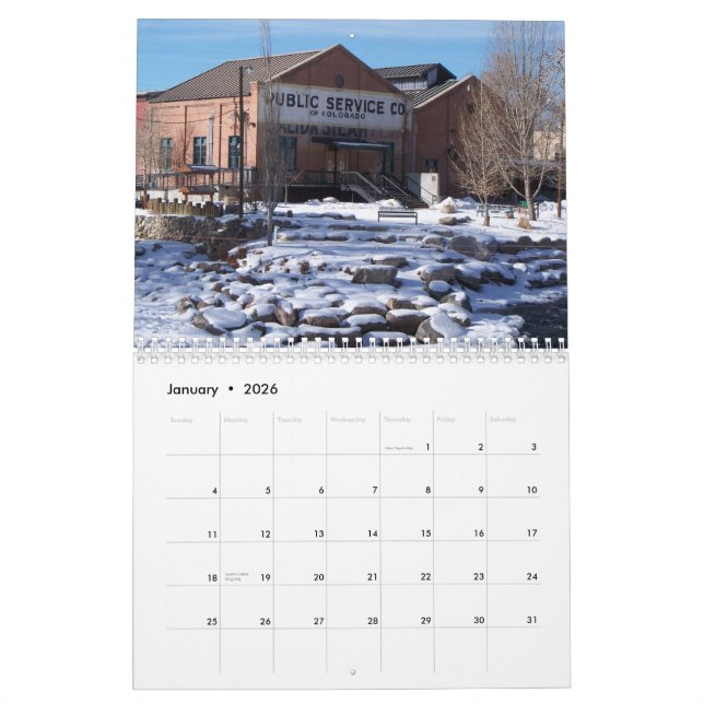 Salida Colorado, Kalender 2011 (Jan 2026)