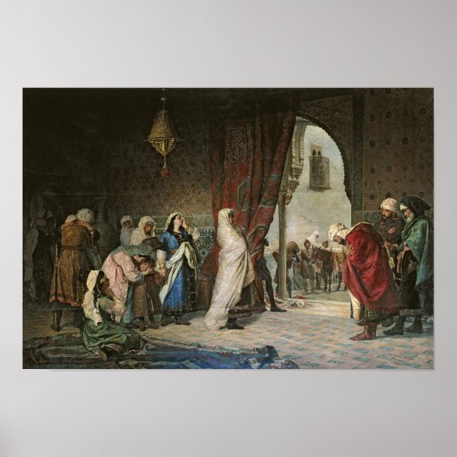 Salida del Boabdil, Alhambra Poster (Vorne)