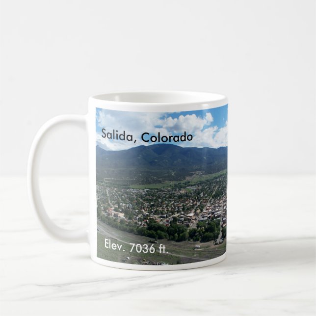 Salida, tasse du Colorado (Gauche)