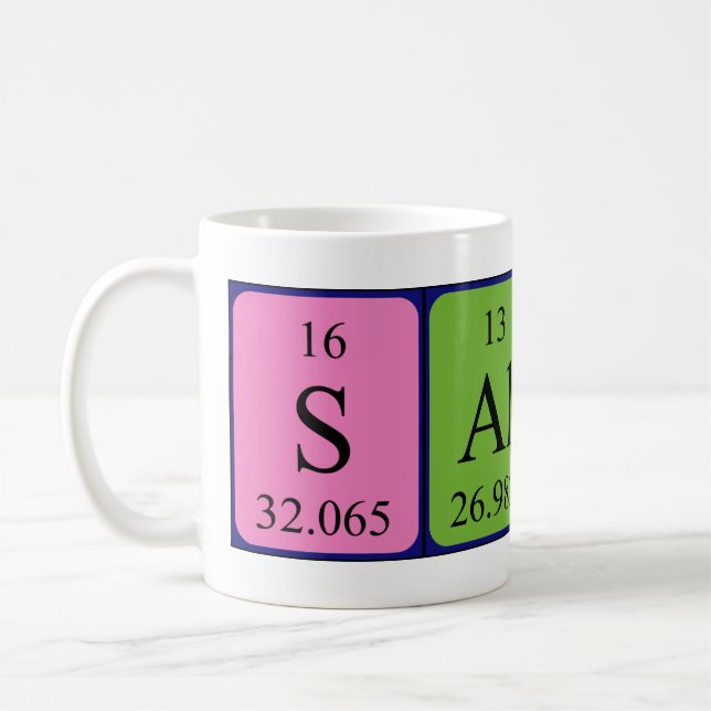 Salina Periodenname Tasse (Links)