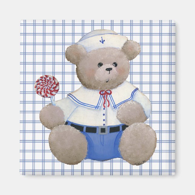 Salior Bear Magnet (Vorne)