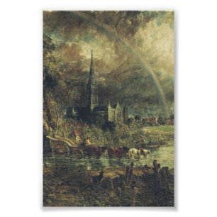 Salisbury Cathedral from the Meadows Fotodruck