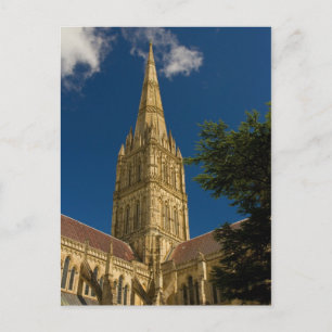 Salisbury Cathedral Postcard Postkarte