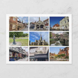 Salisbury Holiday Postcard Feiertagspostkarte