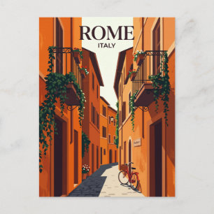Salita de' Crescenzi Italien Postkarte