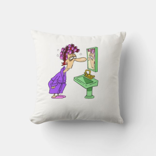 salle de bain avec oreiller (Recto)