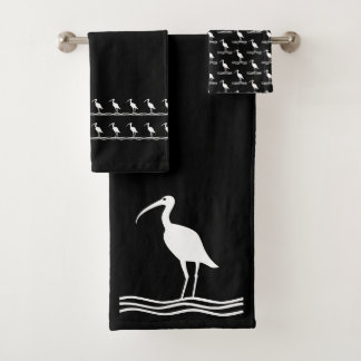 Salle de bain oiseau aquatique Ibis