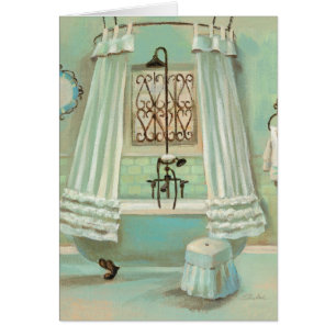 Salle de bains démodée