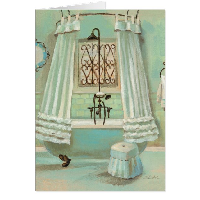 Salle de bains démodée (Devant)