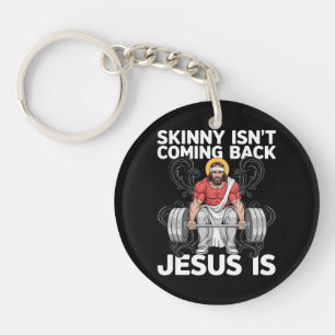 Salle de sport Jésus Workout Skinny ne revient pas