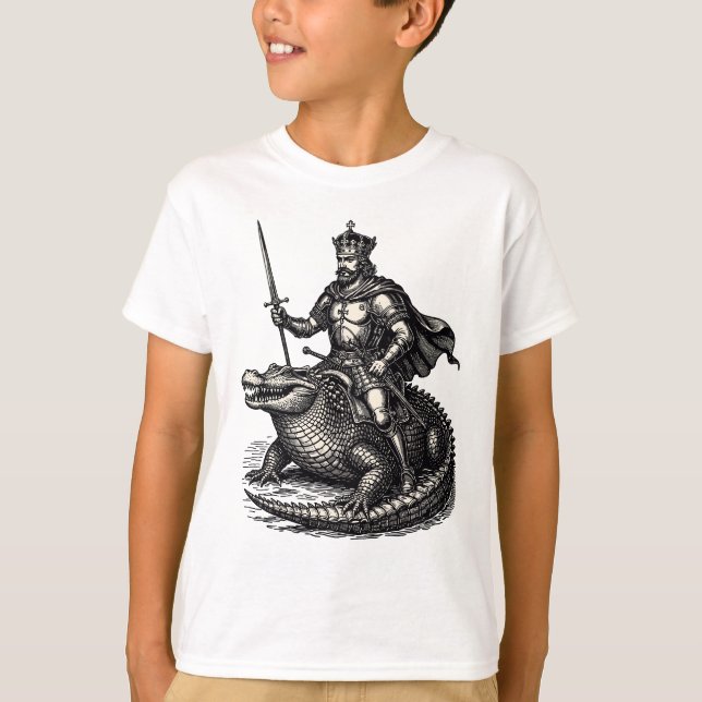 Sallos Gallant Rider of the Abyss T-Shirt (Vorderseite)