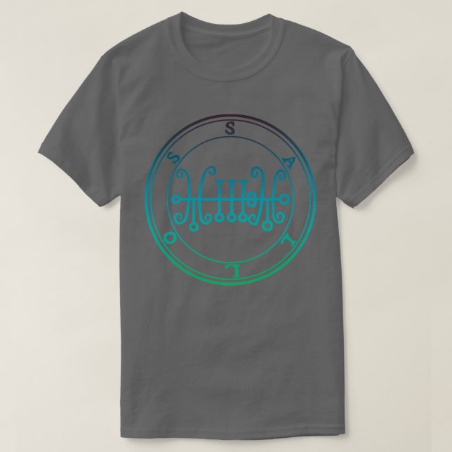 Sallos Sigil führt Männer zur Liebe von Frauen Blu T-Shirt (Design vorne)