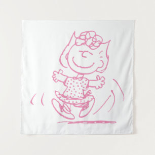 Sally Brown Tancing Wandteppich
