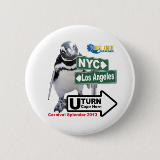 Sally der Pinguin cm-Knopf Button