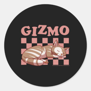 Sally Face Gizmo Das Cat Checkered Nickerchen Must Runder Aufkleber