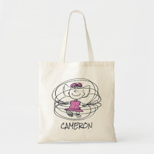 Sally Playing Jump Rope Tragetasche