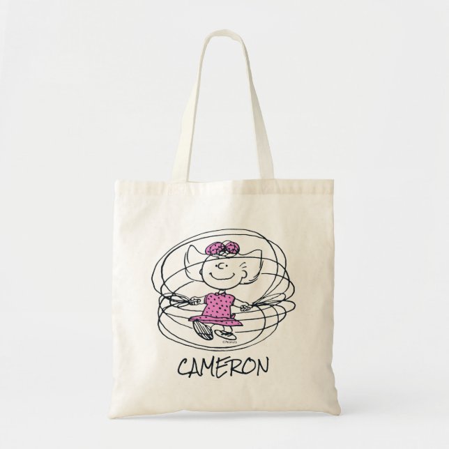 Sally Playing Jump Rope Tragetasche (Vorne)