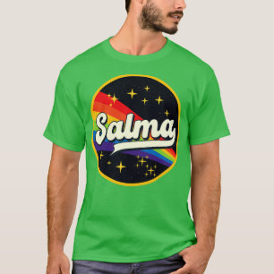 Salma Regenbogen im Weltraum im Vintage-Stil T-Shirt