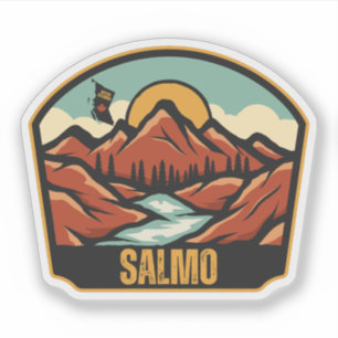Salmo, British Columbia Aufkleber