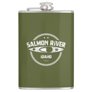 Salmon River Idaho Flachmann