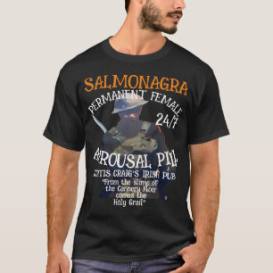 Salmonagra 24/7 Pille CulpeperVA männliche Verbess T-Shirt