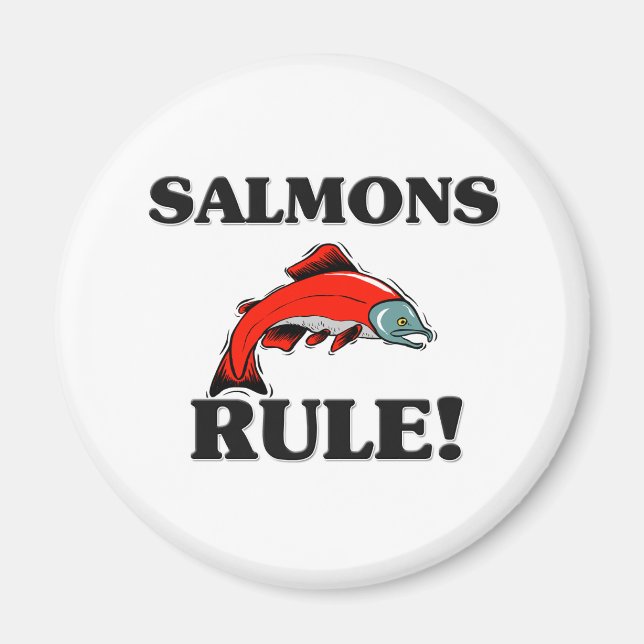 SALMONS-Regel! Magnet (Vorne)