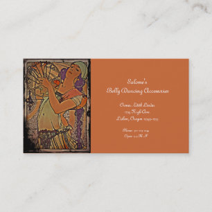 Salome 1897 visitenkarte