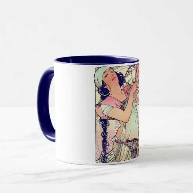 Salome, Alphonse Mucha Tasse (Vorderseite Links)